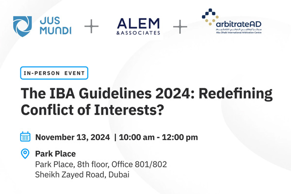 DAW 2024 – The IBA Guidelines 2024: redefining conflict of interests?