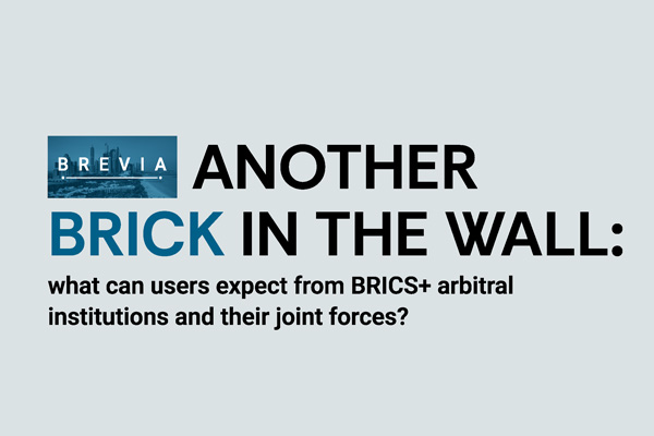 DAW 2024 – Another brick in the wall: what can users expect from BRICS+ arbitral institutions and their joint forces?